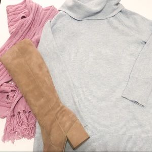 Loft | Cowl Neck Tunic Sweater